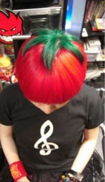 Veggie-Inspired Hairdos 