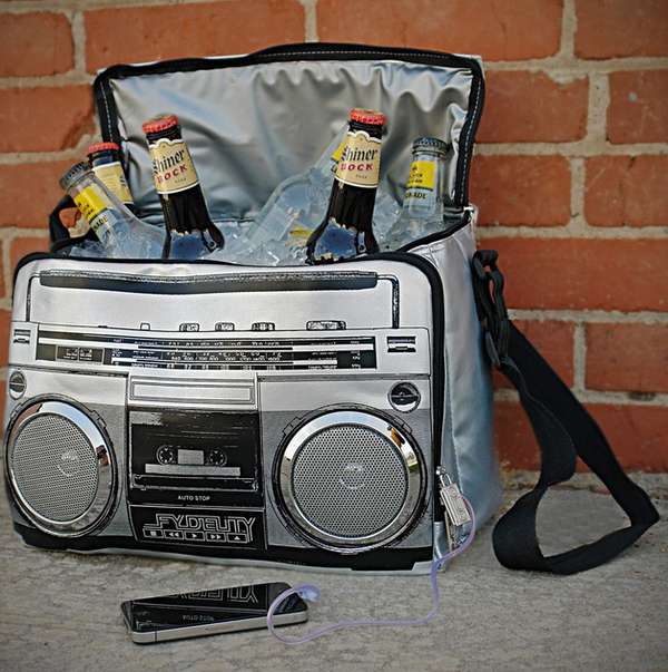 Booze-Holding Boomboxes