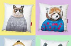 Personified Animal Cushions