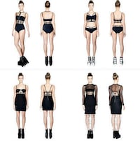 Gridded Corset Couture Image 3