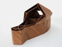 Wooden Geometry Footwear Image 2