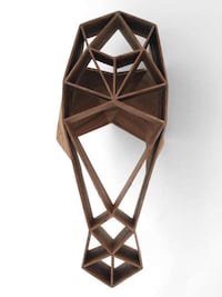 Wooden Geometry Footwear Image 3