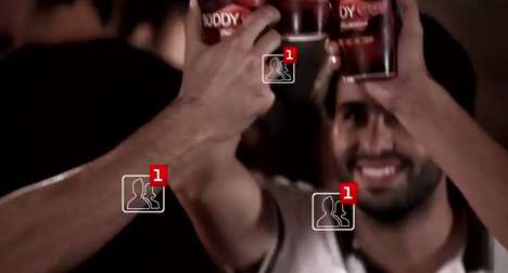 Social Media-Incorporated Cups