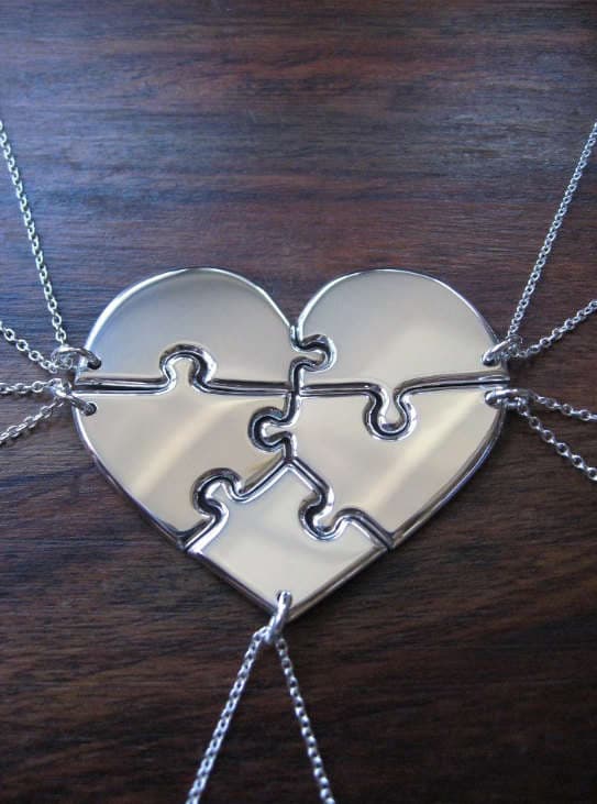 Sentimental Jigsaw Jewelry