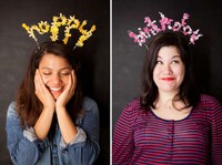 DIY Floral Festive Headbands Image 2