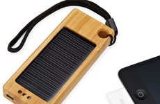 Bamboo Solar Smartphone Chargers