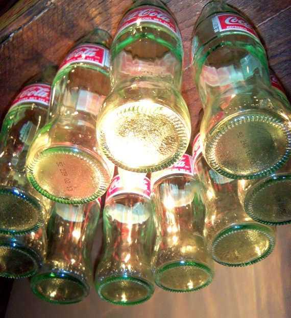 29 Recycled Bottle Lighting Designs