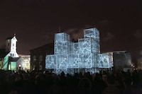 Pixelated Scaffolding Installations Image 2