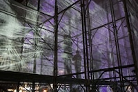 Pixelated Scaffolding Installations Image 4