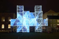 Pixelated Scaffolding Installations Image 6
