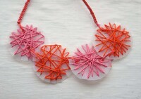 Upcycled Milk Jug Necklaces Image 2