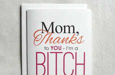 Snarky Mother's Day Cards