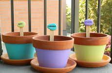 Vibrantly Customized Plant Markers