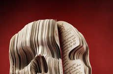 Skull-Carved Books