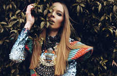 Dramatic Sequined Fashion