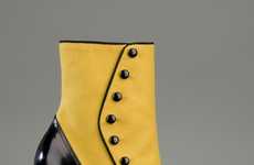 Victorian-Buttoned Stilettos