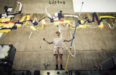 Vast Abstract Ballerina Murals