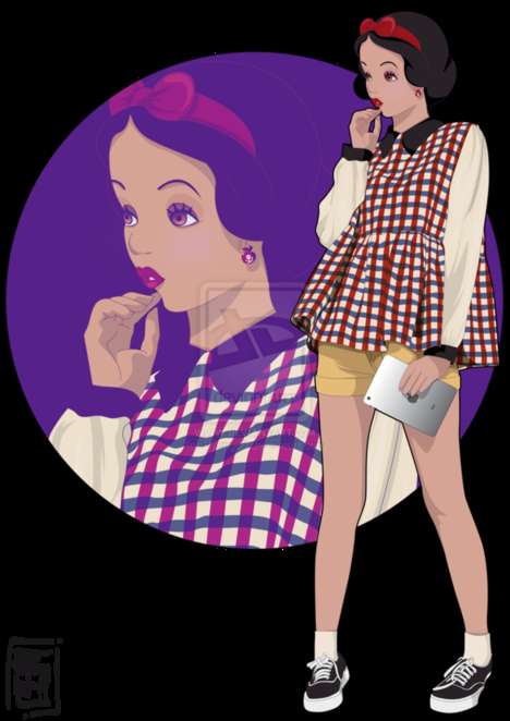 Fairytale College Student Cartoons