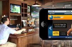 Audio-Streaming Sports Bar Apps