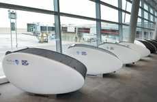 Covered Airport Pods
