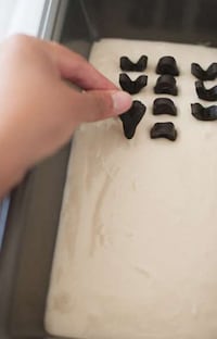 DIY Hidden Text Cakes Image 6