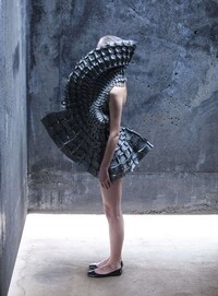Folded Foam Fashion Looks Image 4
