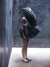 Folded Foam Fashion Looks Image 6