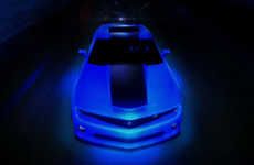 Custom Luminescent Sports Cars
