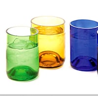 Recycled Wine Bottle Cups Image 3