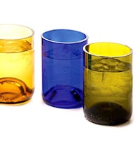 Recycled Wine Bottle Cups Image 4