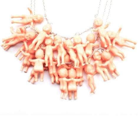Peculiar Toy Necklace Pendants