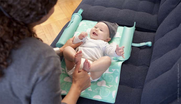 Scrolled Nappy Mats