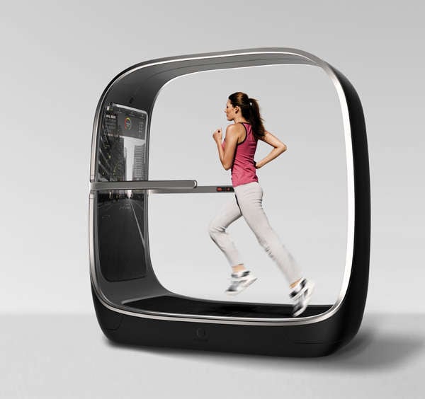 Outdoors-Simulating Treadmills