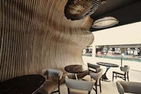 Wavy Wood Coffeeshops Image 7