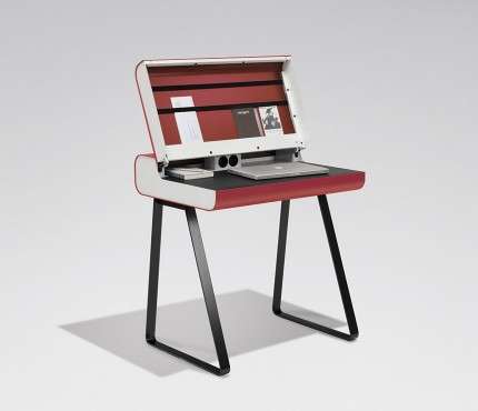 Sleek Retro School Desks