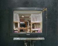 Miniature Television World Sculptures Image 2