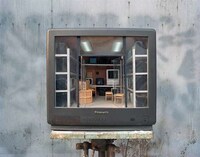 Miniature Television World Sculptures Image 4