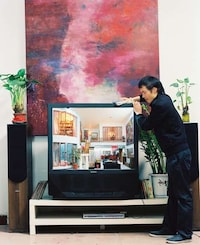 Miniature Television World Sculptures Image 5