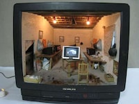 Miniature Television World Sculptures Image 7
