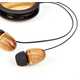 African Zebrawood Earbuds Image 3