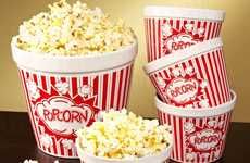 Vintage Movie Popcorn Bowls