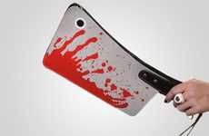Blood-Covered Clutch Bags