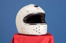 Stylishly Speckled Helmets