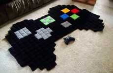 Pixelated Gamer Rugs
