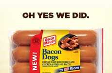 Bacon-Infused Hot Dogs