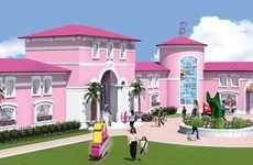 Life-Sized Barbie Houses
