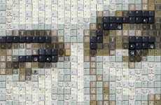 Celebrity Keyboard Portraits