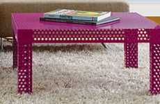 Perforated Pink Consoles