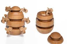 Adult-Geared Wooden Toys