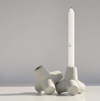 DIY Cement Candle Holders Image 2